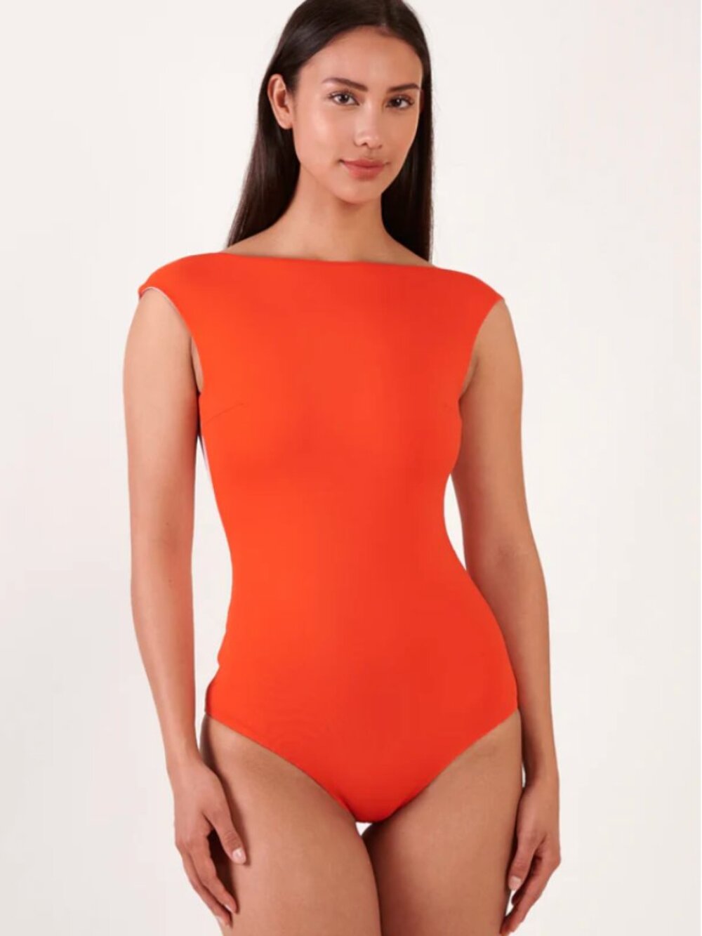 Seabody One Piece Swimsuit — poppy-macaron